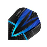 Harrows Darts Fusion Flights 1 Set (3 Stück) blau-blau (4400)