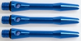 1 Set (3 Stück) blaue 35mm short Schäfte aluminium